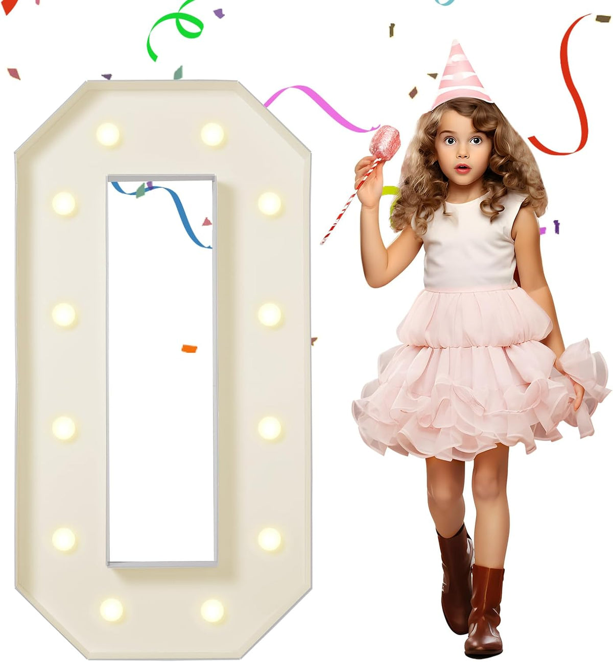 eufony Marquee Letters 4 Feet Tall, 4 FT Marquee Light Up Letters, Giant Light Up Letters 4FT for