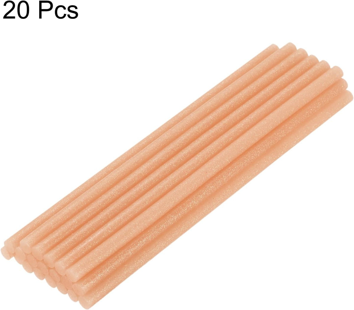 uxcell 20pcs Hot Glue Sticks for Glue Gun 7mm/0.27-inch x 8-inch Mini Hot Melt Adhesive Glue Stick