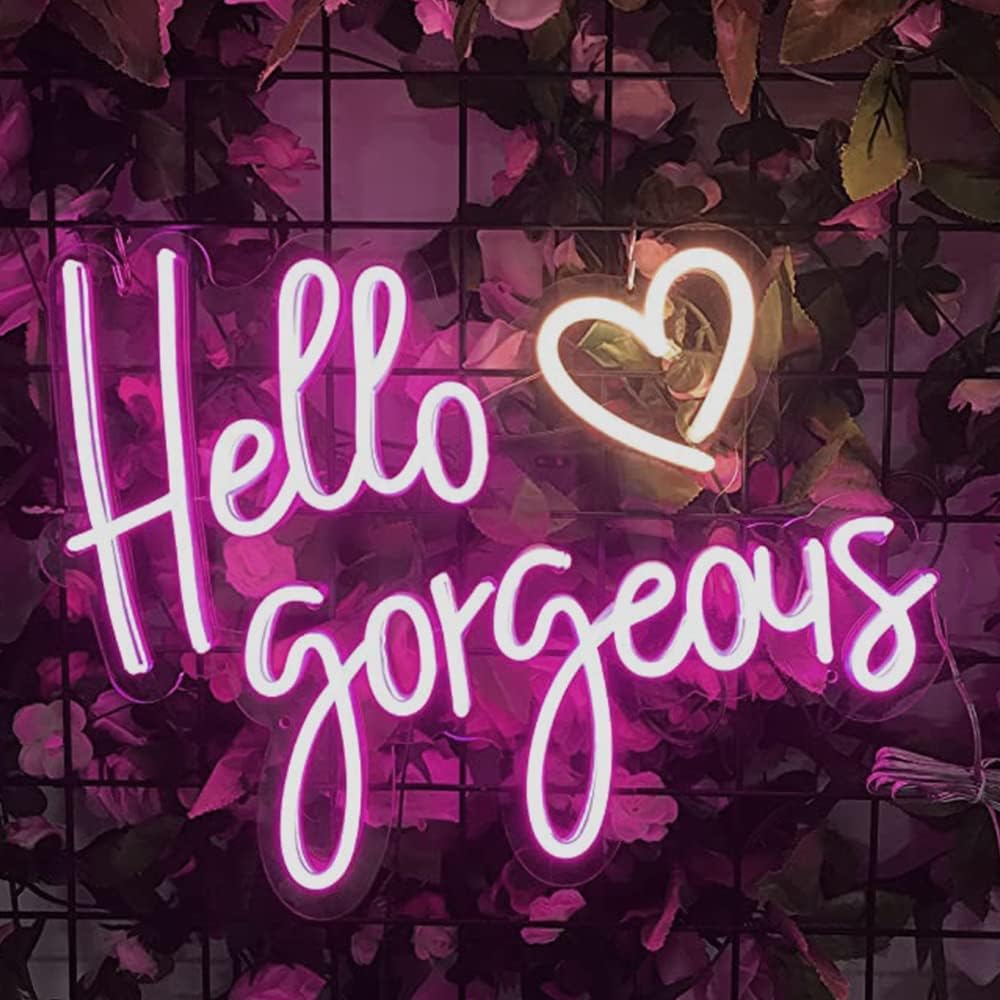 LED Neon Sign Night Light for Wall Party Décor Bedroom Room Bar Wedding Home Birthday Art