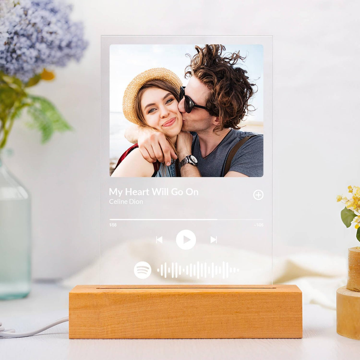 Custom Spotify Plaque, Customized Acrylic Song Plaque/Glass Album Cover, Custom Music Picture