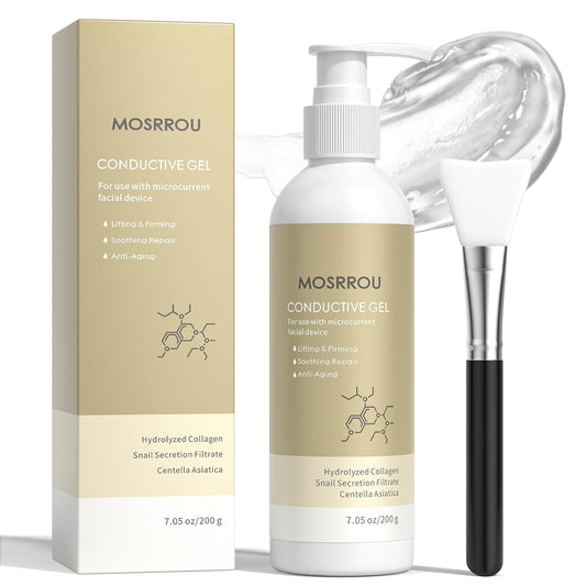 Microcurrent Conductive Gel Hydrating Collagen Leave-On Primer for Face Conductivity Gel with