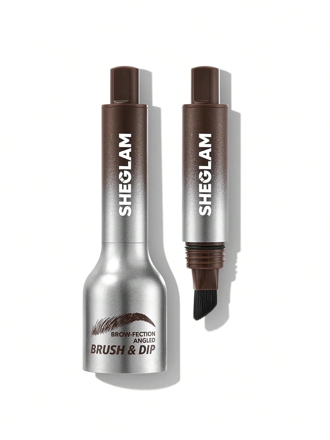 SHEGLAM Brow-Fection Angled Brush & Dip Upgraded Microblading Eyebrow Pen Long Lasting Waterproof