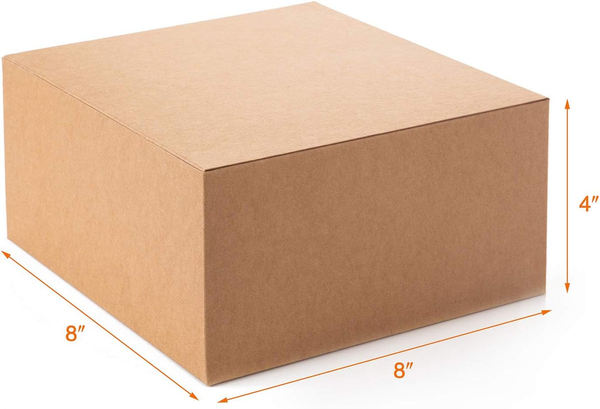 GEFTOL Gift Box 10 Pack 8 x 8 x 4 inches Fold Box Paper Gift Box Bridesmaids Proposal Box for