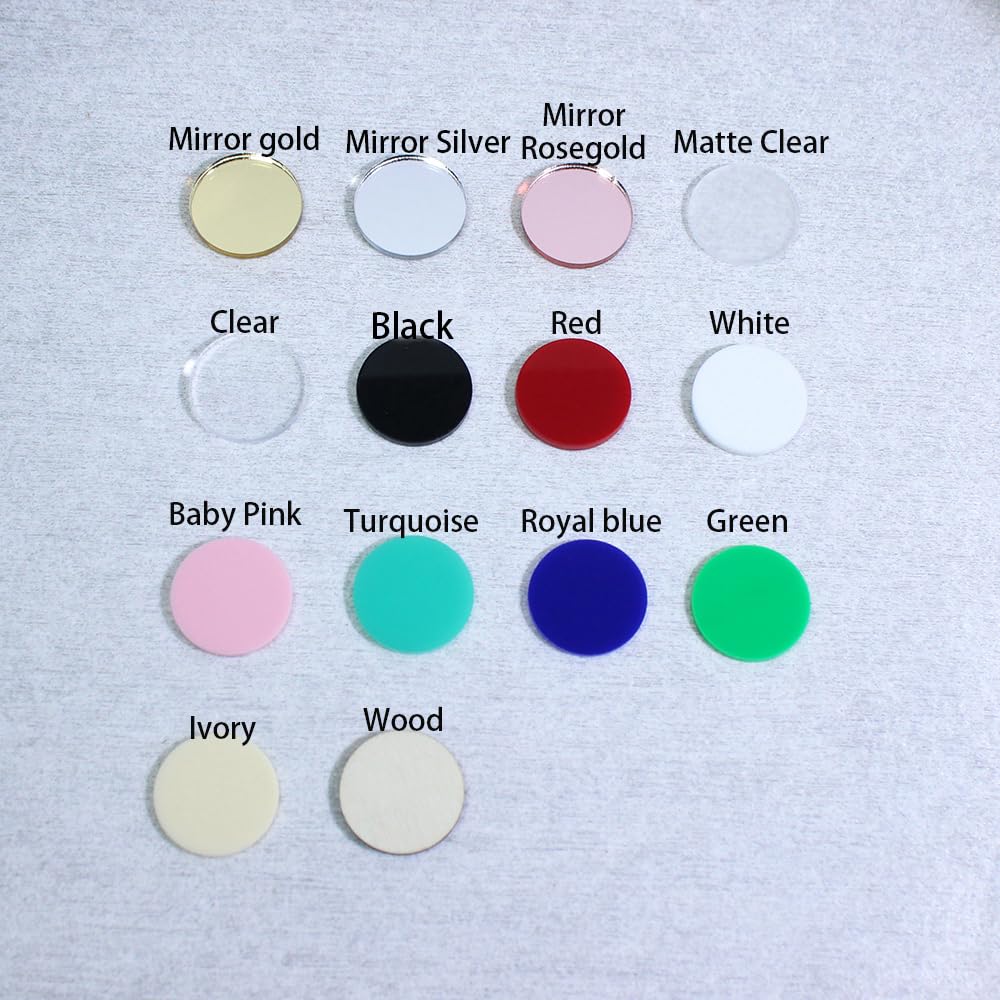 50pcs Personalized Laser Initial Drink Stir Stirrers, Initia Letter Tags, Custom Acrylic Cocktail