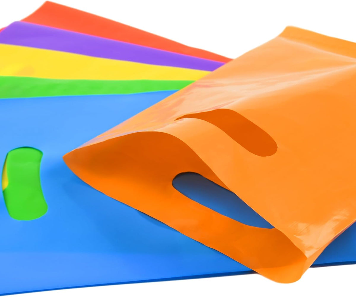 36 PCS Plastic Party Favor Small Gift Bags, 6"x8" Goodie Bags for Kids, Candy Treat Pouches Bulk