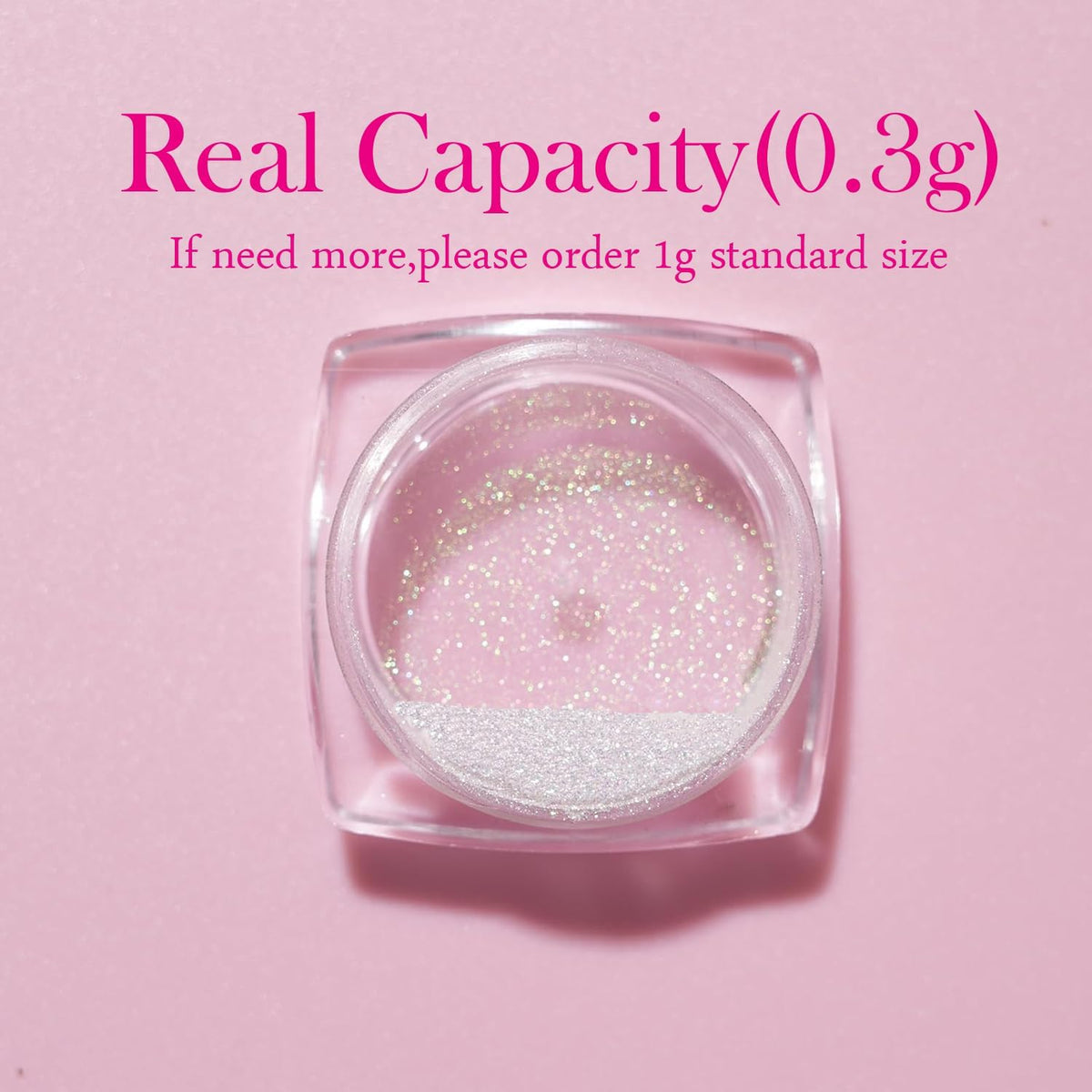 Pretty Diva 0.3g Mermaid Unicorn Chrome Nail Powder, Aurora Iridescent Chrome Powders for Nails
