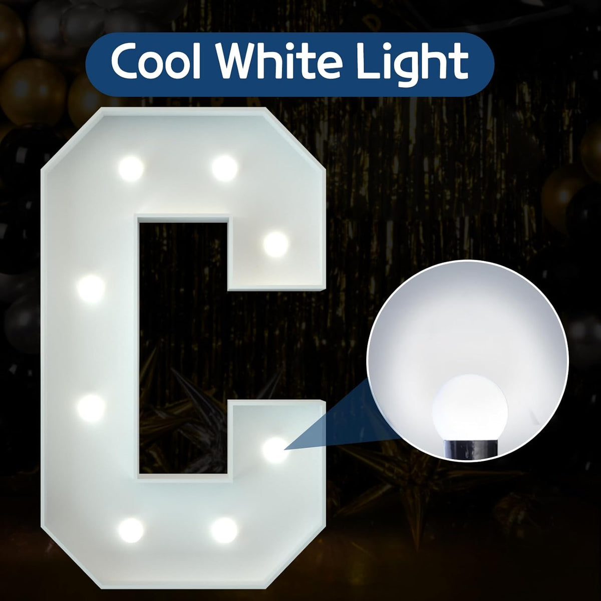 Marquee Letters 3 Feet Tall Large Light Up Letters Baby Shower Decorations Wedding Engagement Happy