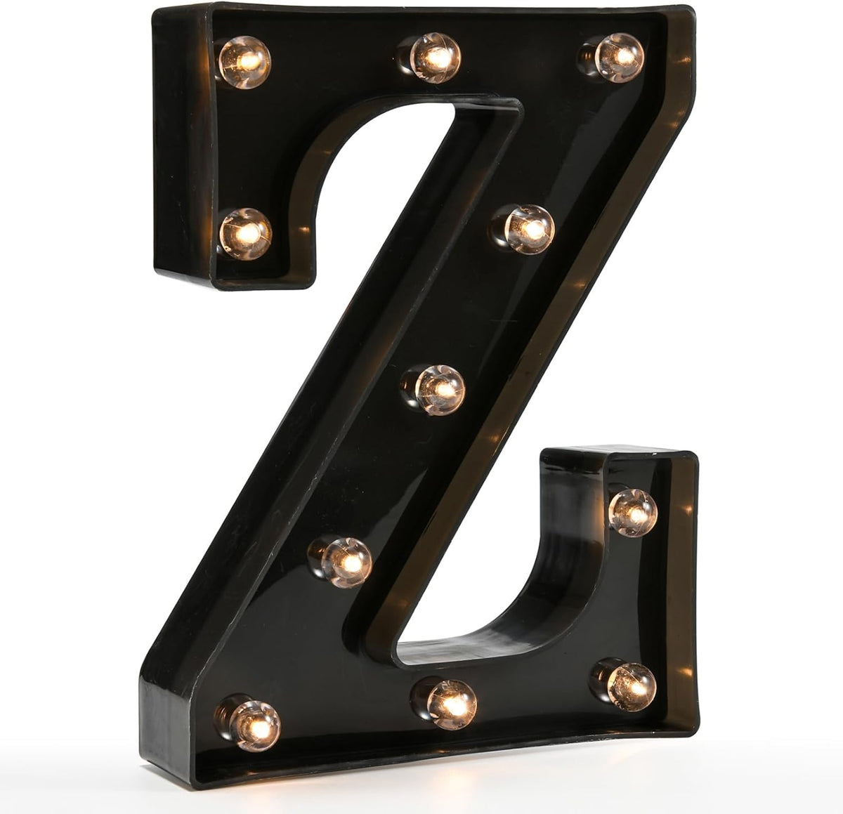 OYCBUZO Light Up Black Alphabet Marquee Letters Sign LED Marquee Number Lights Sign for Night Light