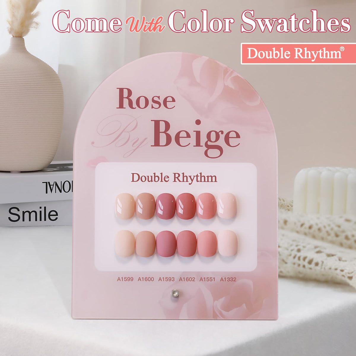 Double Rhythm 6 Pcs 15 ML Gel Polish Set Same Color Same Bottle Soak Off Gel Polish Kit Nail Art