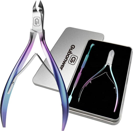 Cuticle Trimmer 3/4 Jaw Extremely Sharp Cuticle Nippers Scissors Stainless Steel Clippers Cutter
