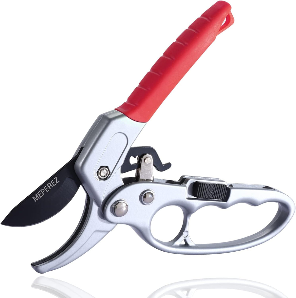 Ultra Sharp Germany Steel Pruning Shears - Cuts 3X Easier, Weak Hand Arthritis Snips