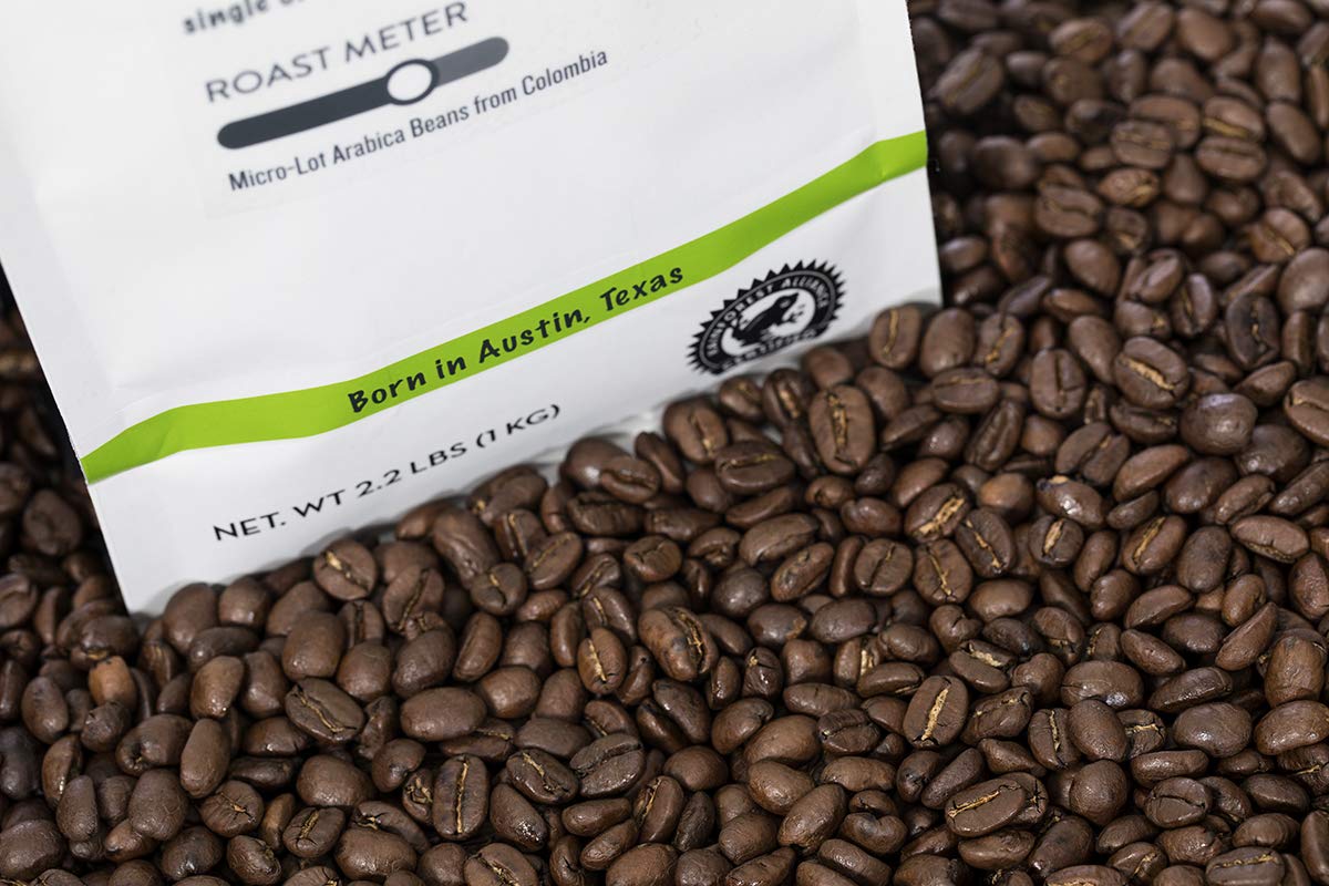 Wink Coffee Low Acid Medium Roast Espresso – 2.2 lb Whole Bean Coffee, 100% Arabica, Colombian