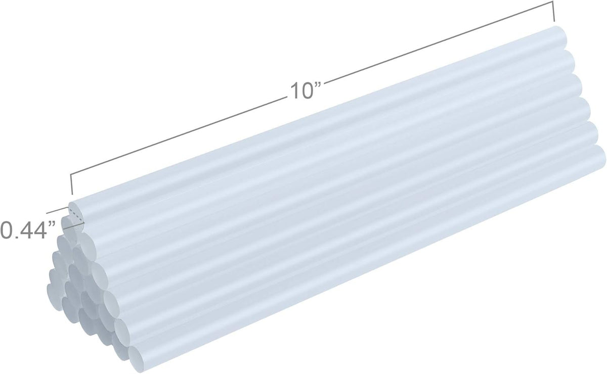 FIXSY Hot Glue Gun Sticks All Purpose, Multi Temp, Full Size 10" Long x .44" Diameter 7/16 11mm