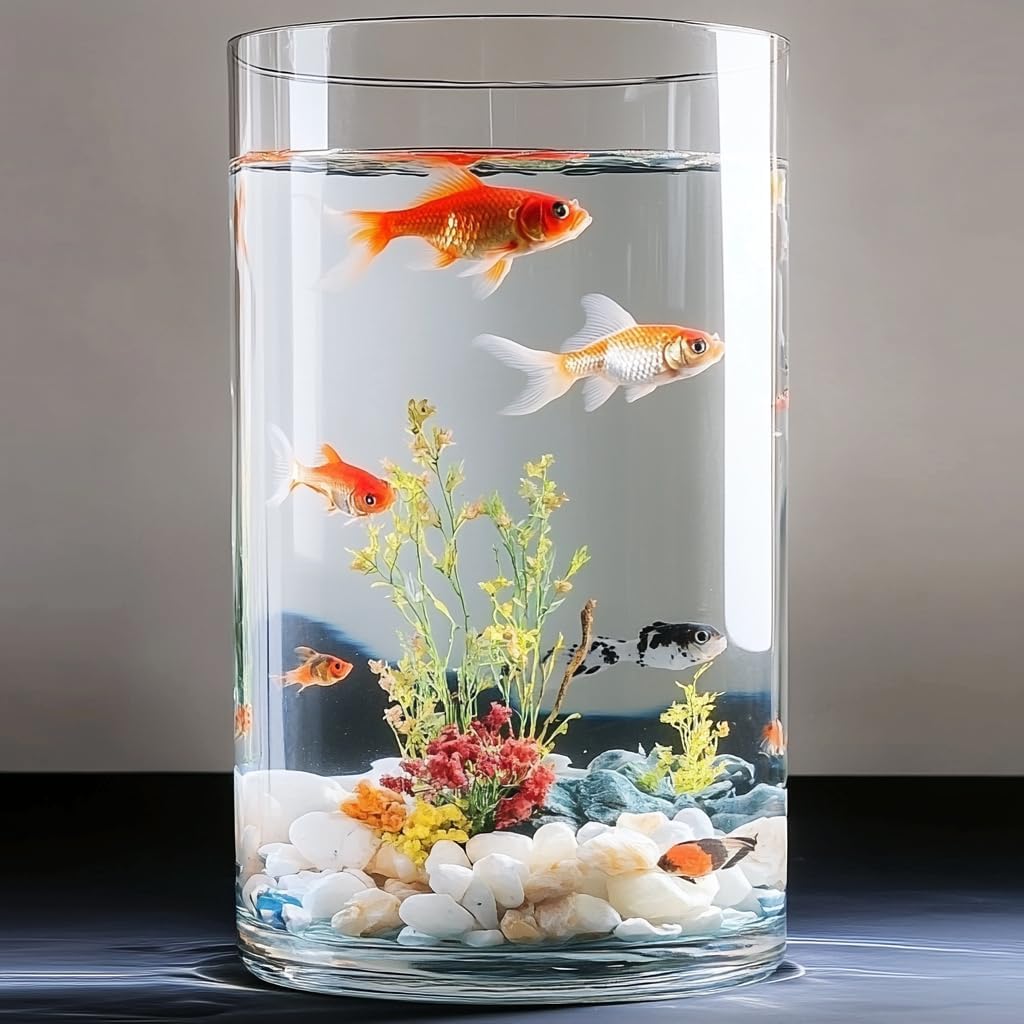 Glass Cylinder Vase for Set of 36 for Centerpieces, 4,4,5 inch Tall Clear Cylinder Vase Bulk