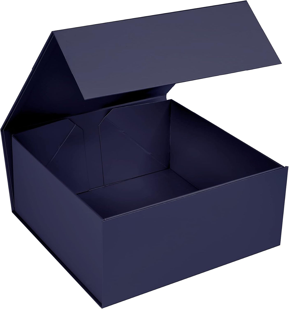 CECOBOX - Gift Boxes with Lids for Presents 6"x6"x2.75" - Matte, Collapsible Magnetic Closure Gift