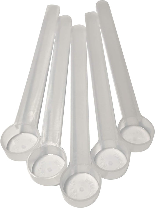 1/2 Teaspoon (2.5 mL) Long Handle Scoop for Measuring Coffee, Pet Food, Grains, Protein, Spices and
