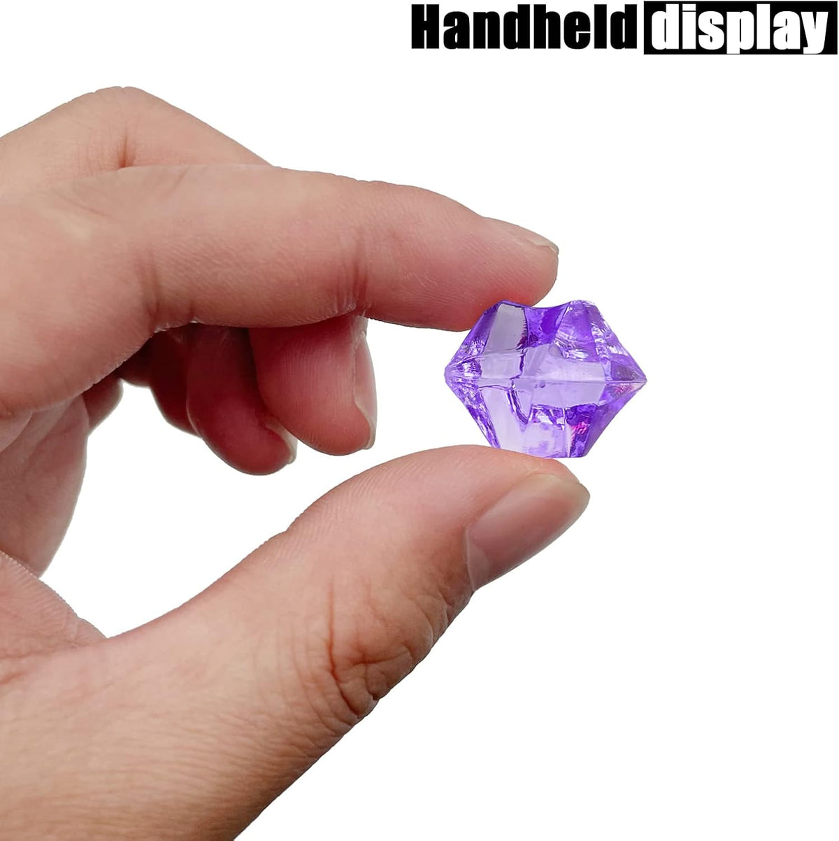 Vase Fillers for Home Decor, Fake Crushed Ice Cubes, Vase Fillers, 150 pcs Reusable Fake ice Cubes