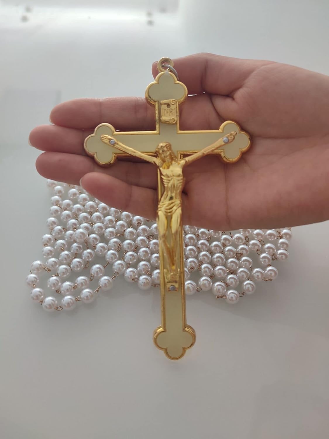 Fight Club Wedding Unity Veil with Pearl Rosary Wedding Unity Cord Lasso Yugal for Filipino Wedding