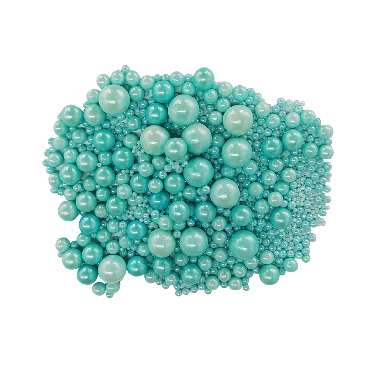 Edible Blue Sugar Pearls Candy Sprinkles 120G/ 4.23Ounce Baking Cake Sprinkles Cupcake and Cake