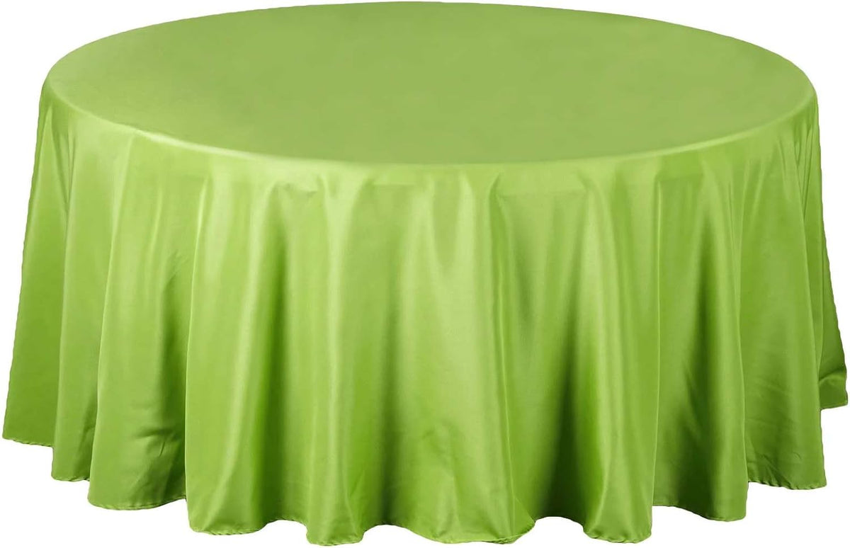 Efavormart Round Tablecloth, 108 Inch Stain & Wrinkle Resistant Washable Table Cloth, Decorative