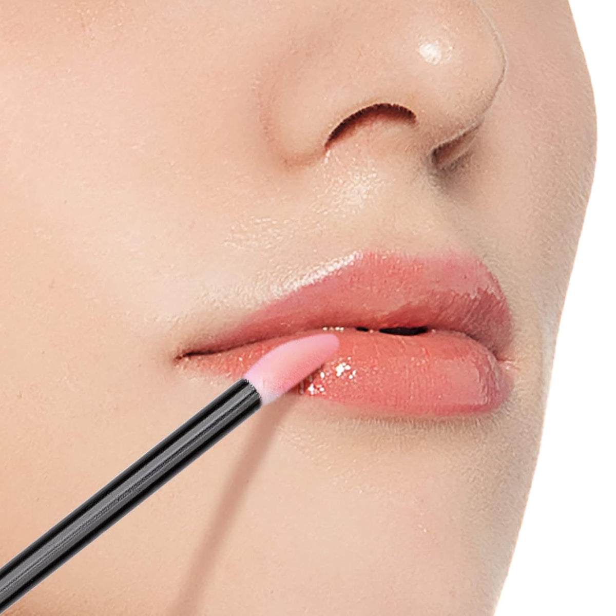 G2PLUS 100PCS Lip Gloss Applicators, Disposable Lip Brushes Lip Gloss Applicators Lipstick Gloss
