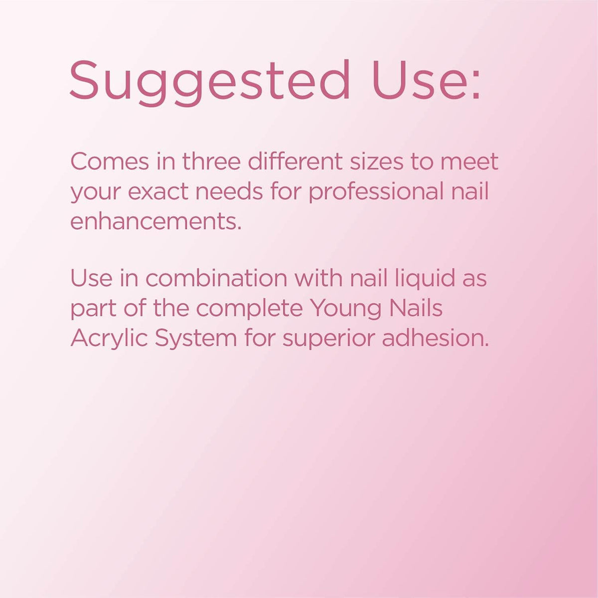 Young Nails Acrylic Cover Powder, Beige, 45 Gram