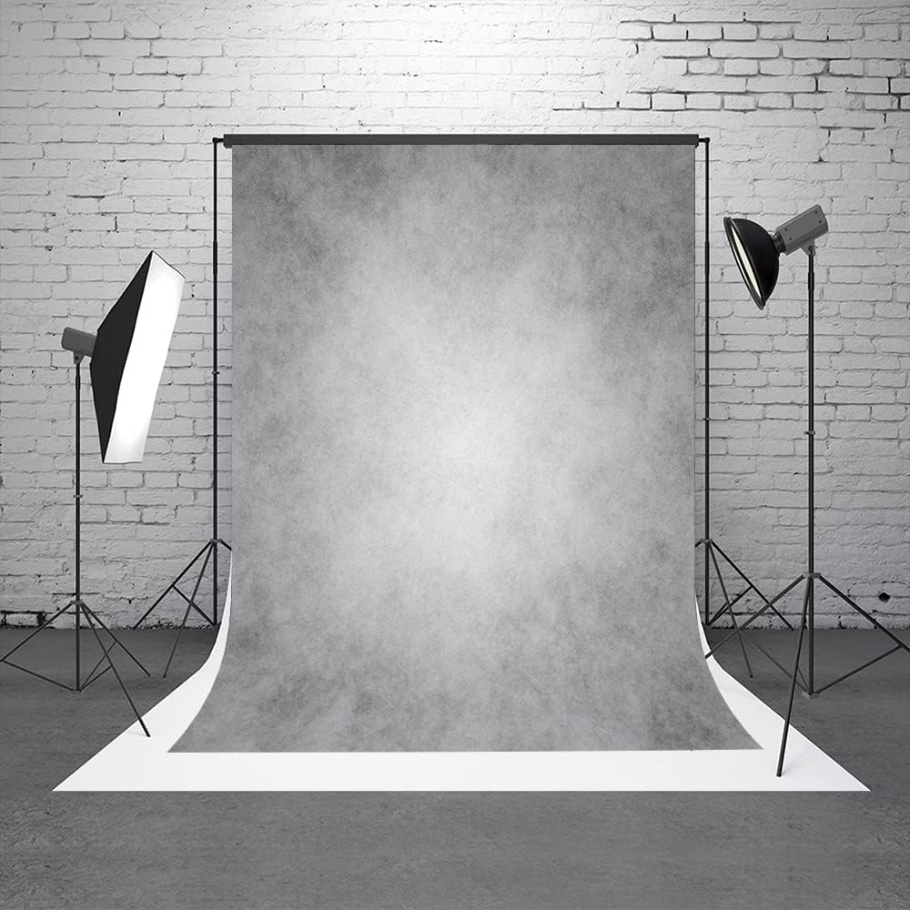 8x10ft Gray Abstract Photography Backdrops Grey Portrait Photo Studio Prop Background for