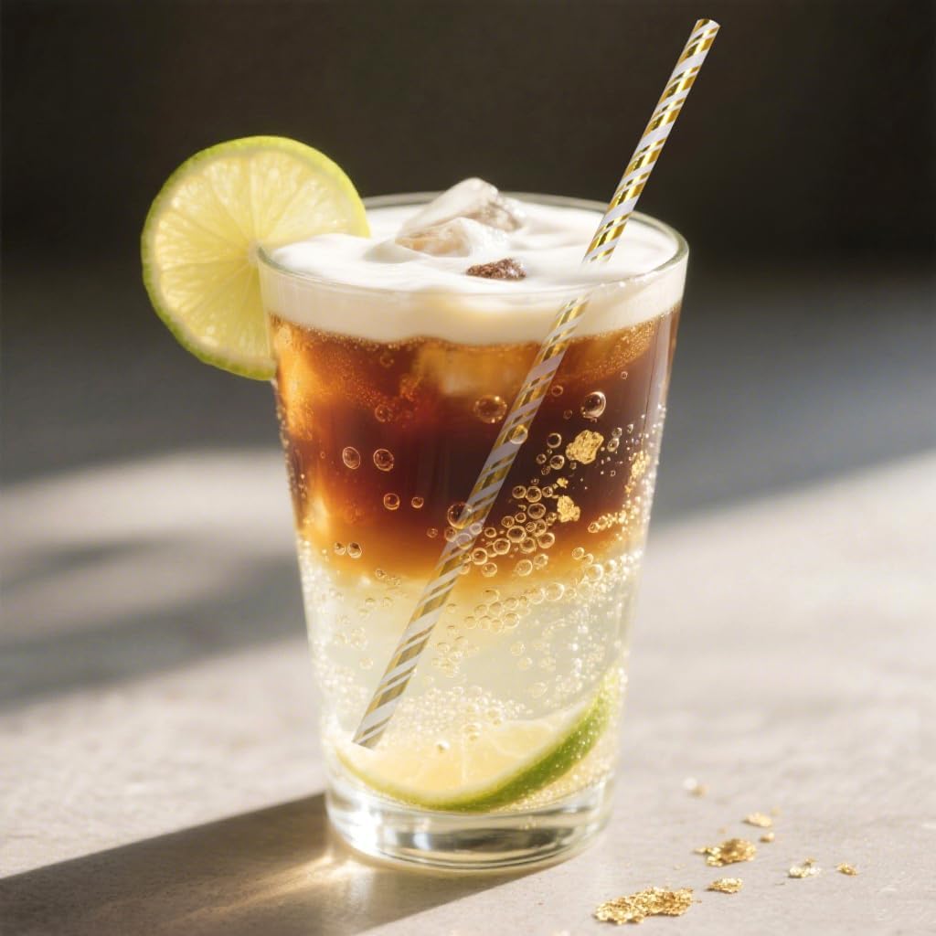 Gold Straws Disposable Cocktail Drinking Paper Straws for Party, Wedding, Baby Shower, Birthday