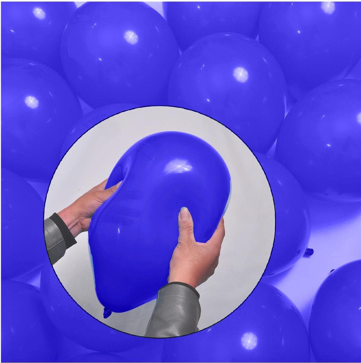 300 Pack Royal Blue Balloons 12 inch Blue Latex Party Balloon Bulk for Various Party Events