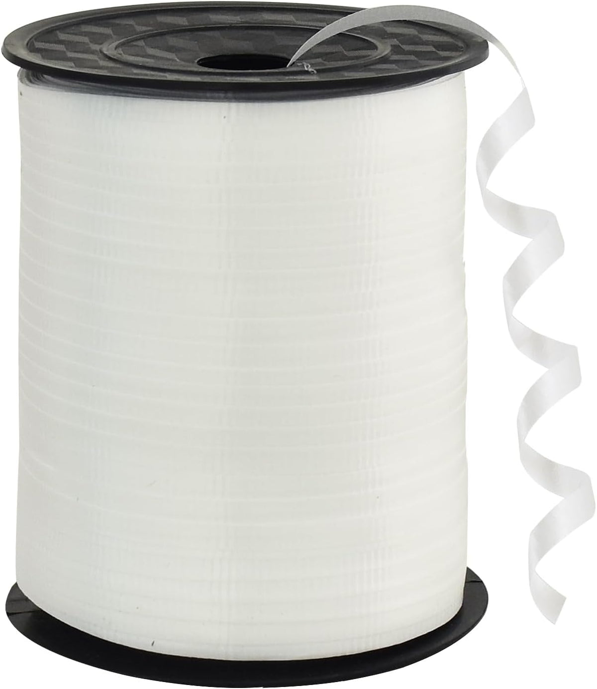BEISHIDA 500 Yards Matte White Curling Ribbon Balloon String Crimped Ribbons for Gift Wrapping