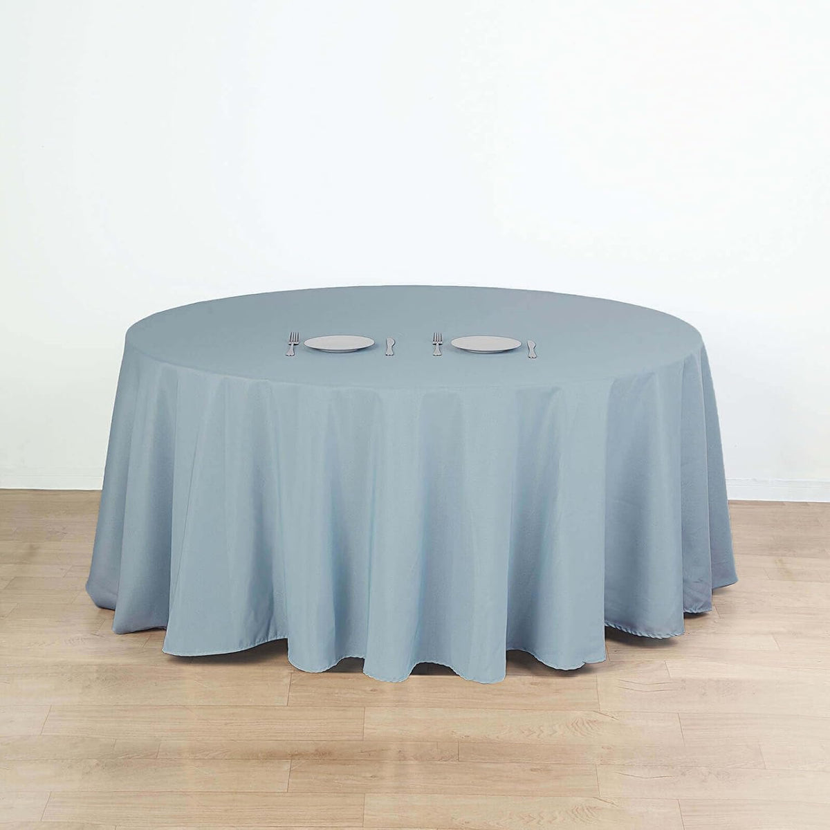 Efavormart Round Tablecloth, 132 Inch Stain & Wrinkle Resistant Washable Table Cloth, Decorative