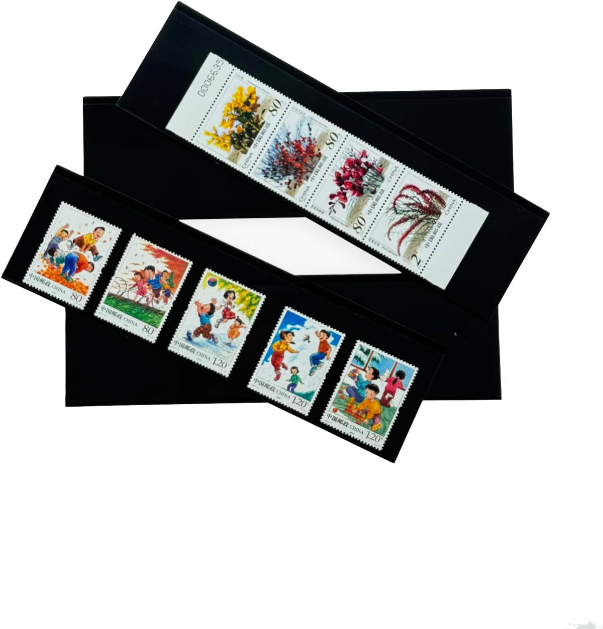 Philatelic Display Black Card Stamp Cover Stamp Collection Stamp Storage philatelic Album Stamps