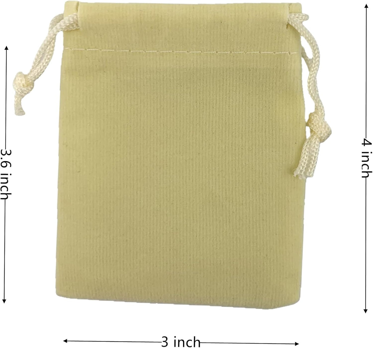 Palmhomee Pack of 48 3x4 Inch Velvet Drawstring Bags Gift Bag Velvet Pouch For Jewelry Wedding and