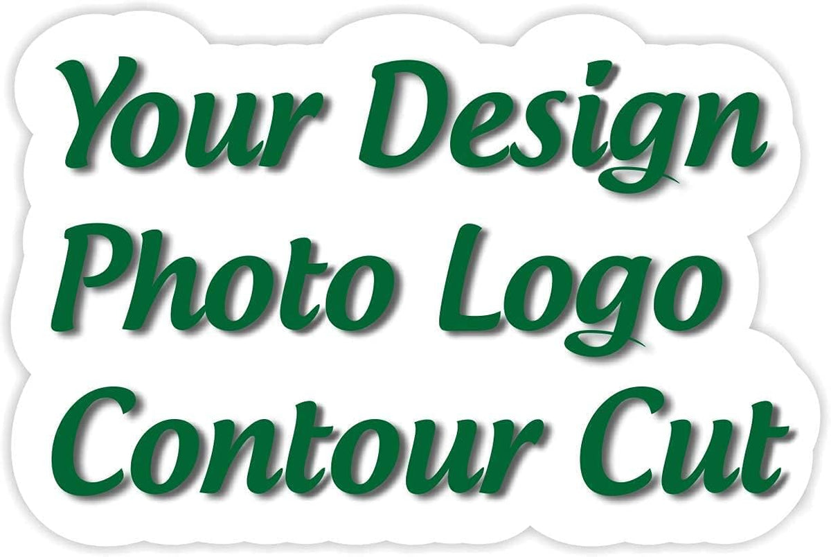 80 Custom Personalized Stickers Labels Vinyl Waterproof, Made USA, Made Any Name,Text, Image, Logo