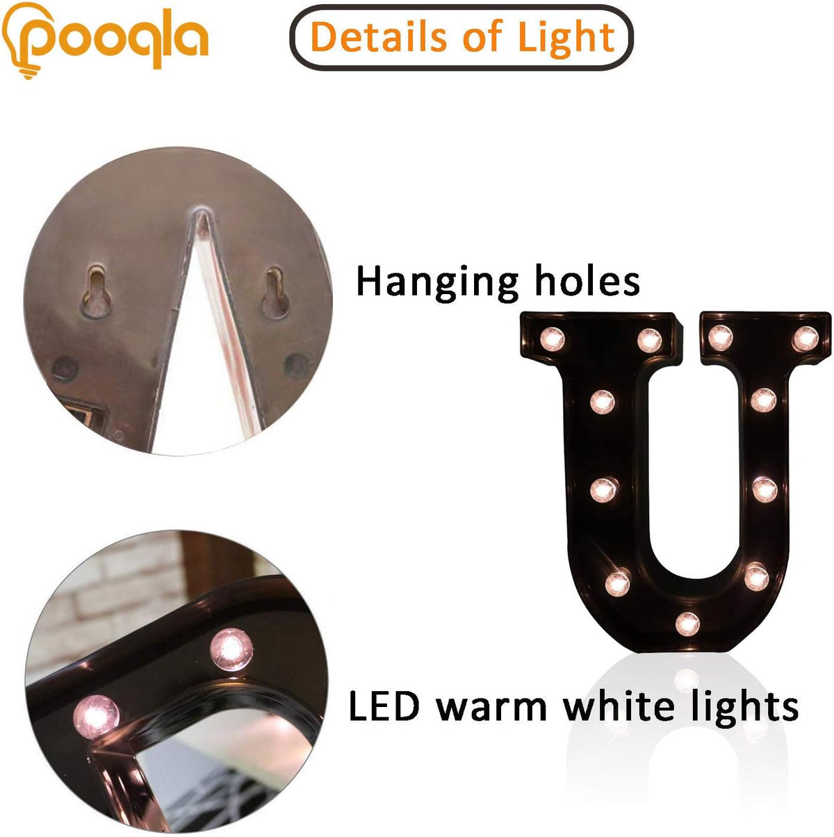 Decorative LED Illuminated Letter Marquee Sign - Alphabet Marquee Letters with Lights For Wedding