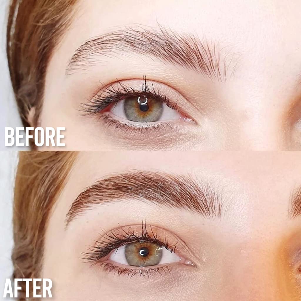 Eyebrow Serum - Brow Serum for Ticker, Longer and Fuller Brows - Visible Results after 4 weeks