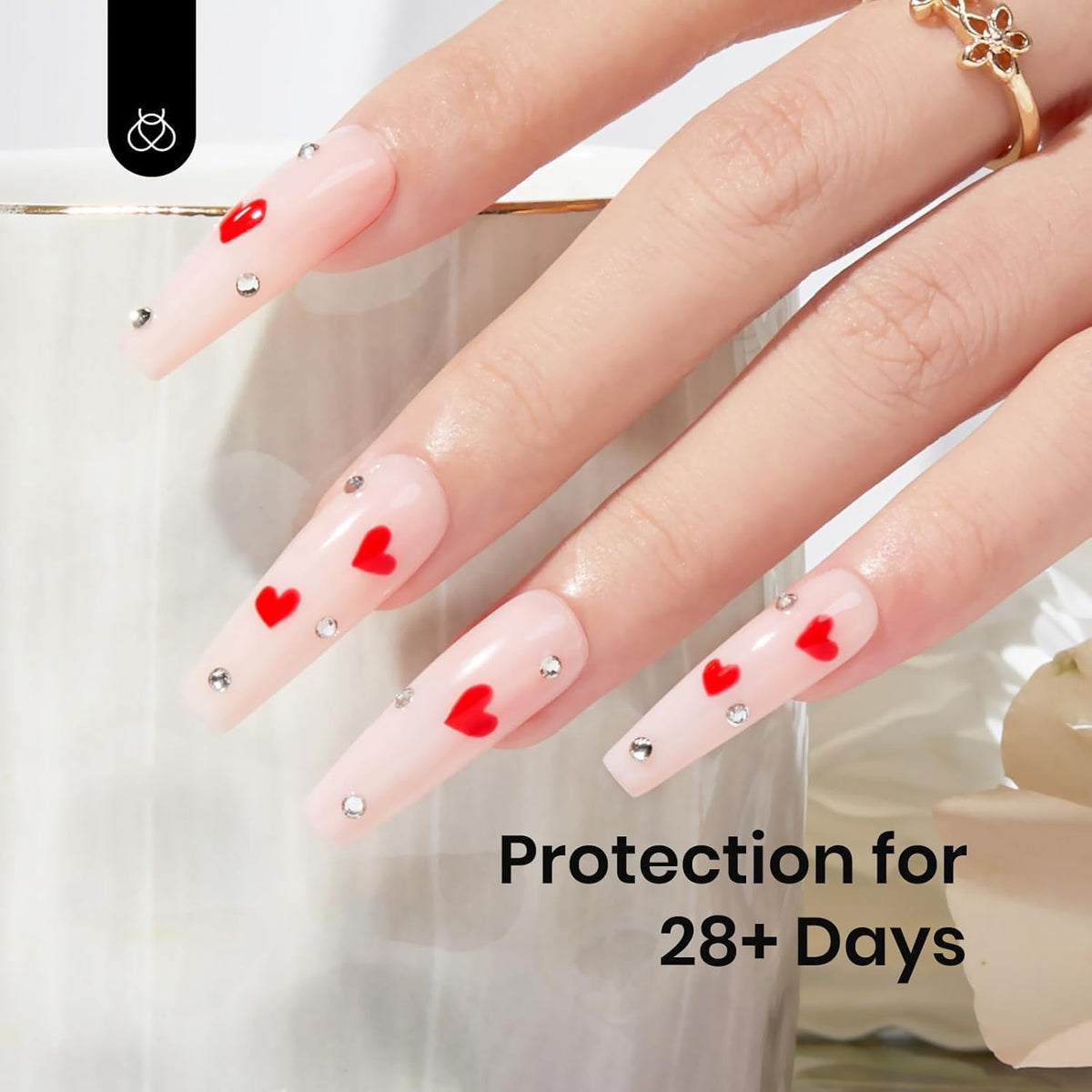 Beetles Rubber Base Gel Nail Polish, 1pcs 15ml Color Base Builder Neutral Nude Pink Gel Polish Base