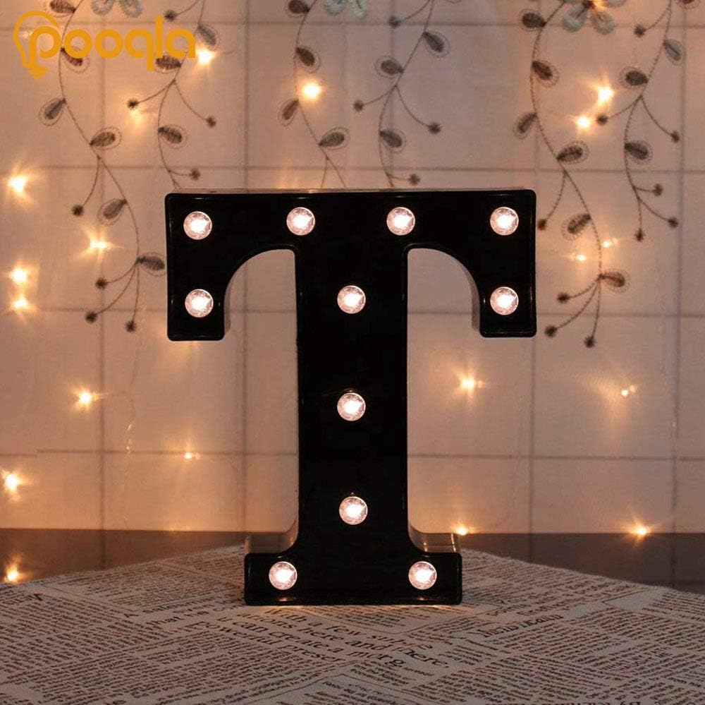 Decorative LED Illuminated Letter Marquee Sign - Alphabet Marquee Letters with Lights For Wedding