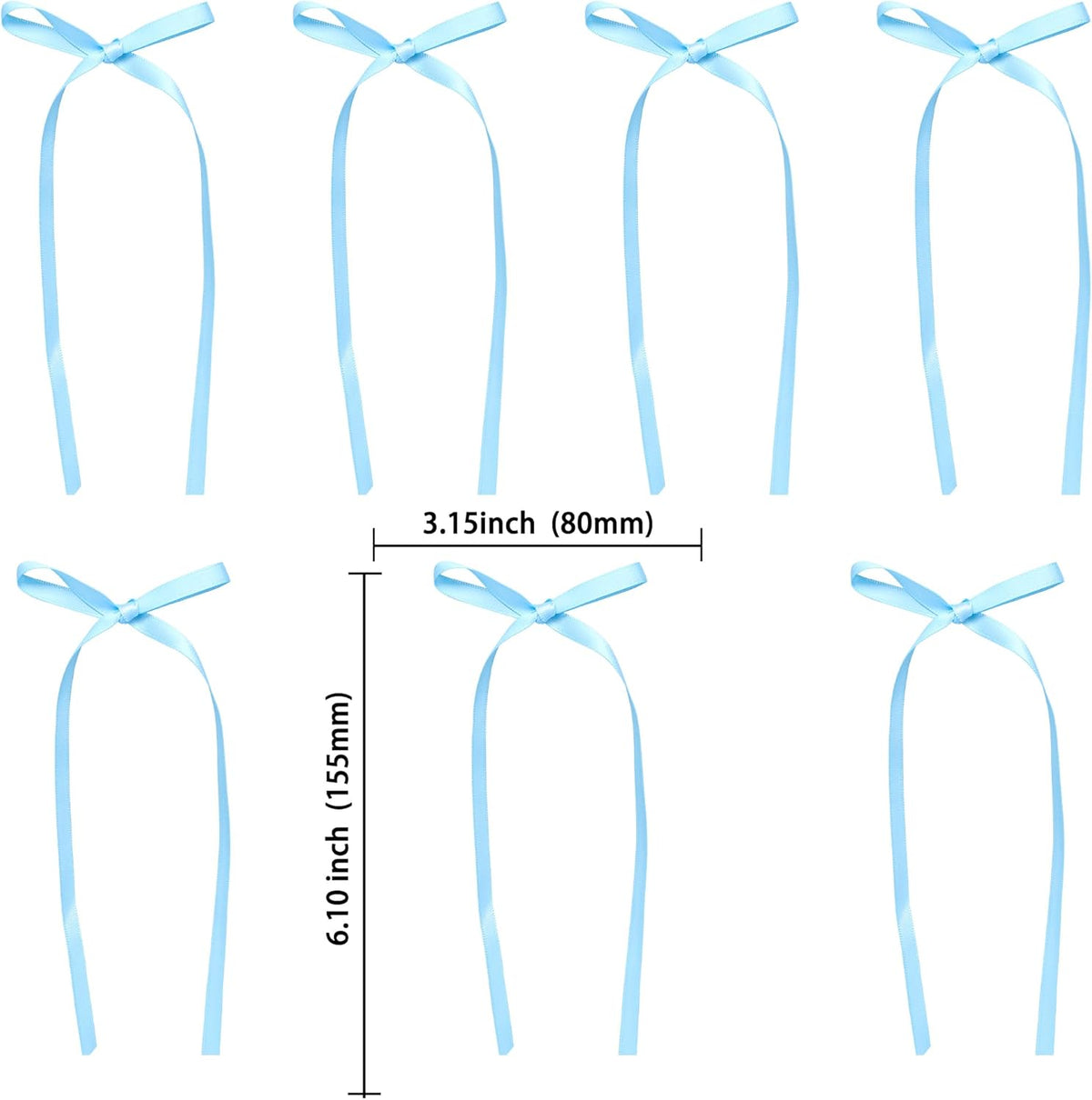 Ephlyn 30Pcs Bow Cupcake Toppers Valentine's Bowknot Ribbons Coquette Bow High Footed Cup Balloon