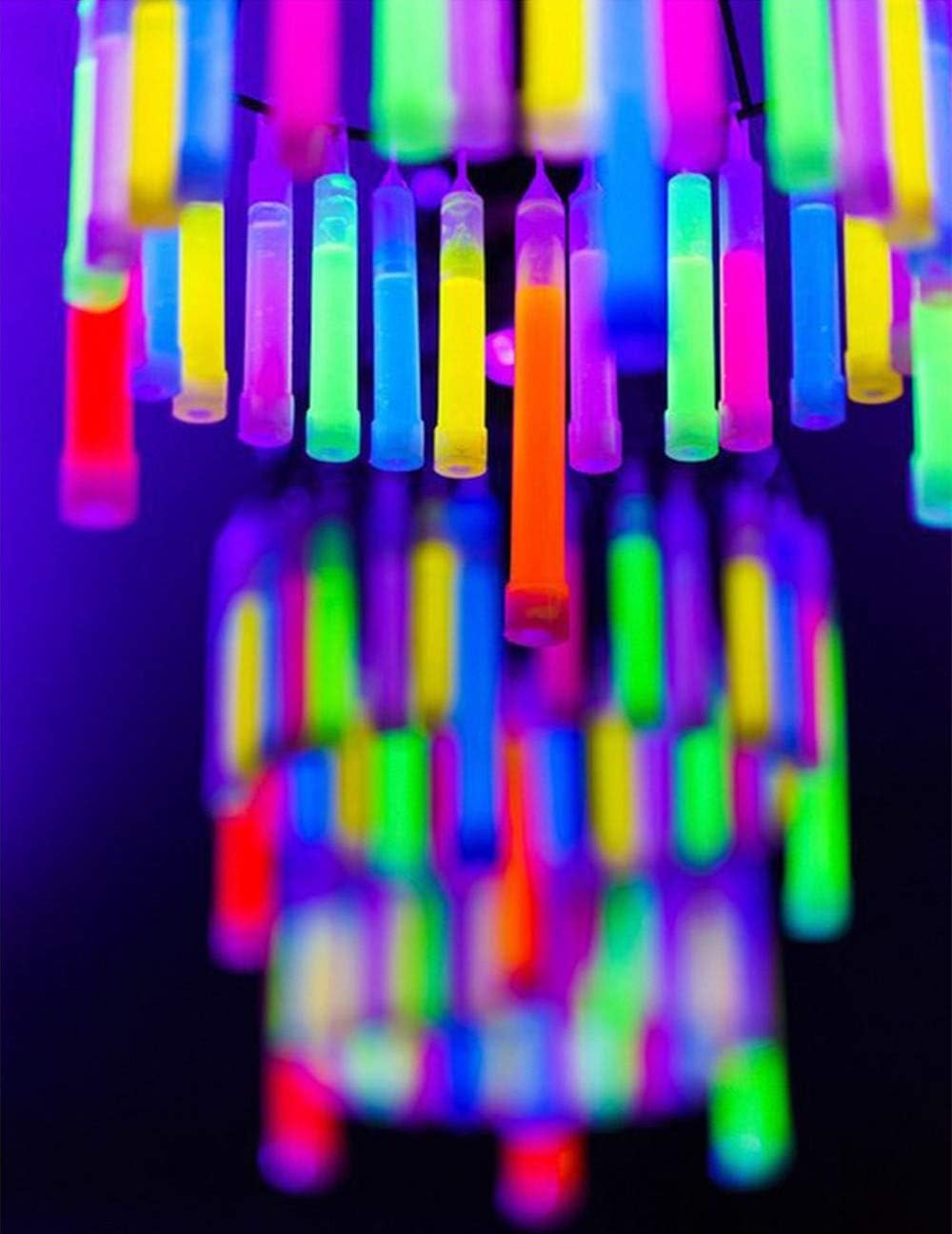 Glow Fever Glow Sticks Bulk 100ct Premium Glow In The Dark Light Up with Lanyards, For Party