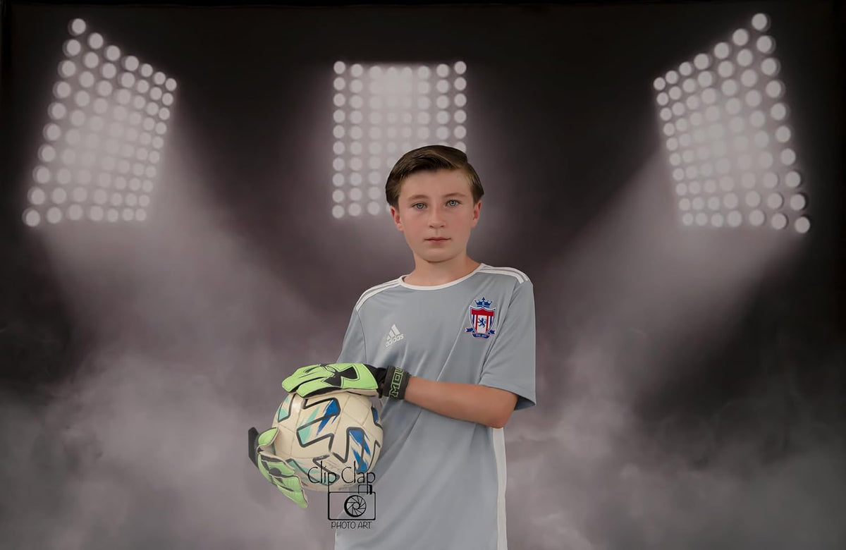 Kate 7x5ft Sport Backdrop for Photoshoot Stadium Photography Background Spotlight Backdrop for