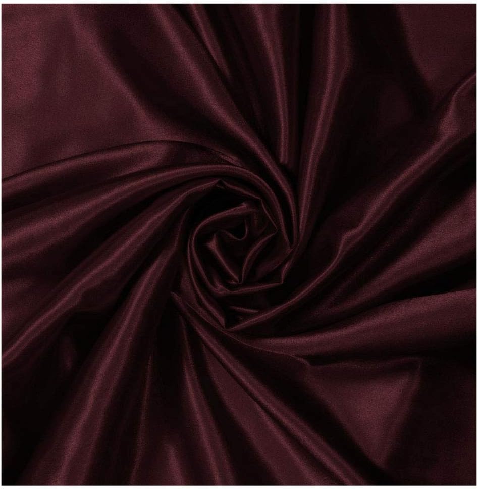 MDS Pack of 25 PCS Satin Chair Sashes Charmeuse Sateen Dining Chair Bows Ribbon Ties Back Sash for