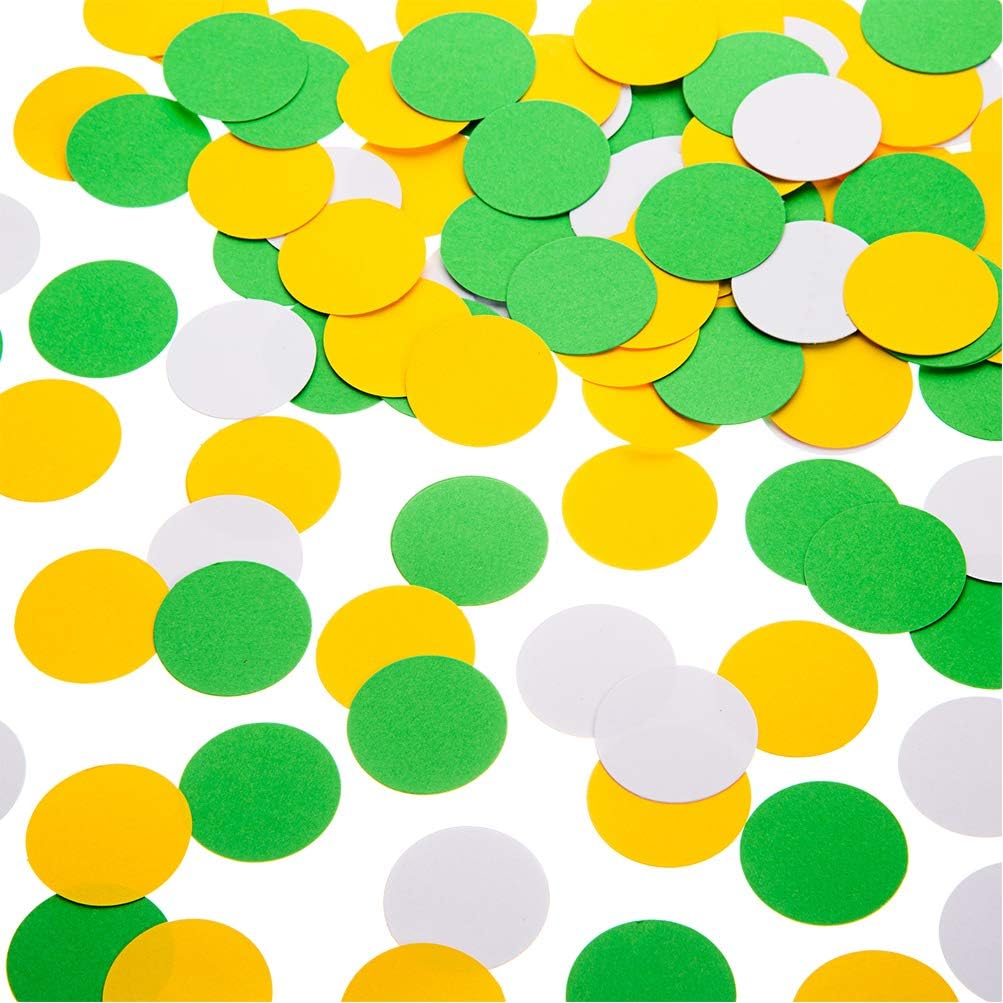 Glitter Confetti Circle Dots for Table Wedding Birthday Party Decoration, 1.2 inch in Diameter