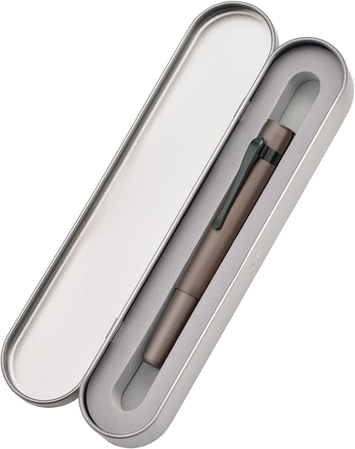 Hongdian M2 Black Forest Mini Fountain Pen, Long Blade Nib & Sleek Shape Aluminium Short Pocket