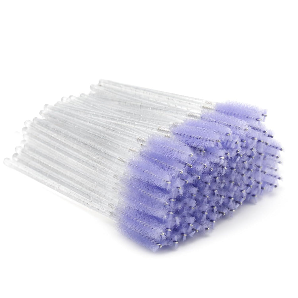G2PLUS 300PCS Disposable Mascara Brushes, Crystal Lash Brush Makeup Kit, Adjustable Eyelash