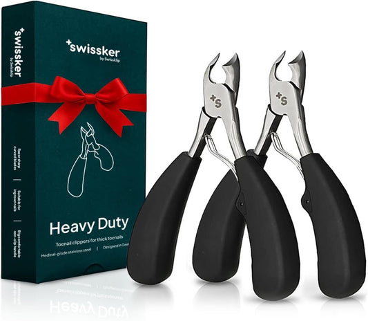 Swissklip Toenail Clippers I Heavy Duty Toe Nail Clippers I Toenail Clippers for Thick Nails I
