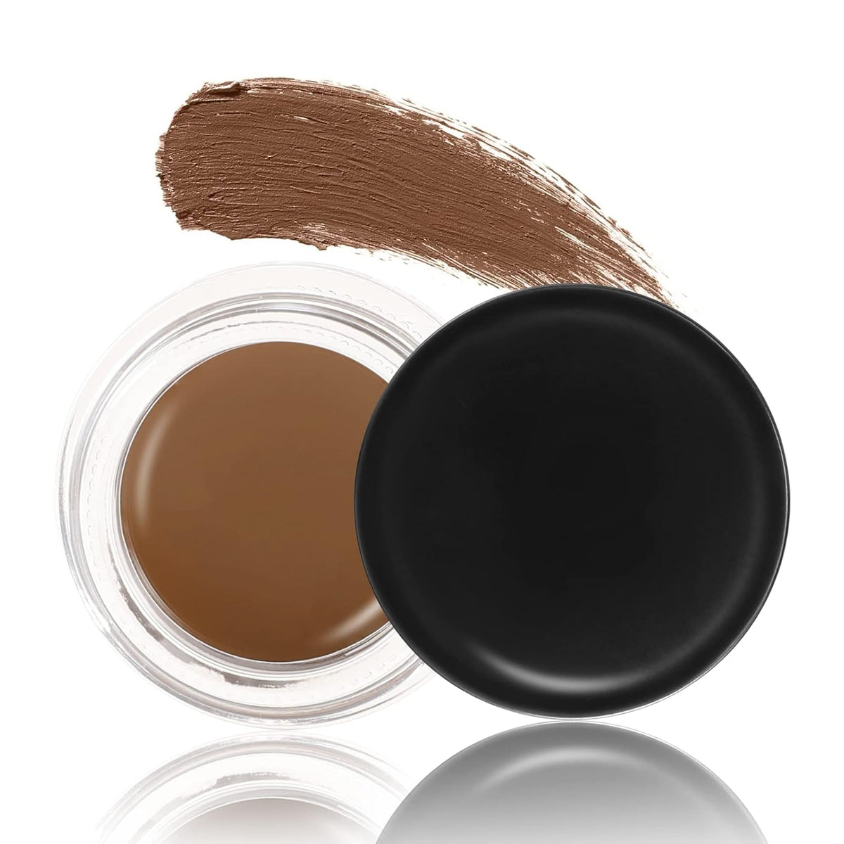 Boobeen Eyebrow Pomade Cream, Waterproof Brow Pomade Gel High Pigmented Long-lasting for Natural