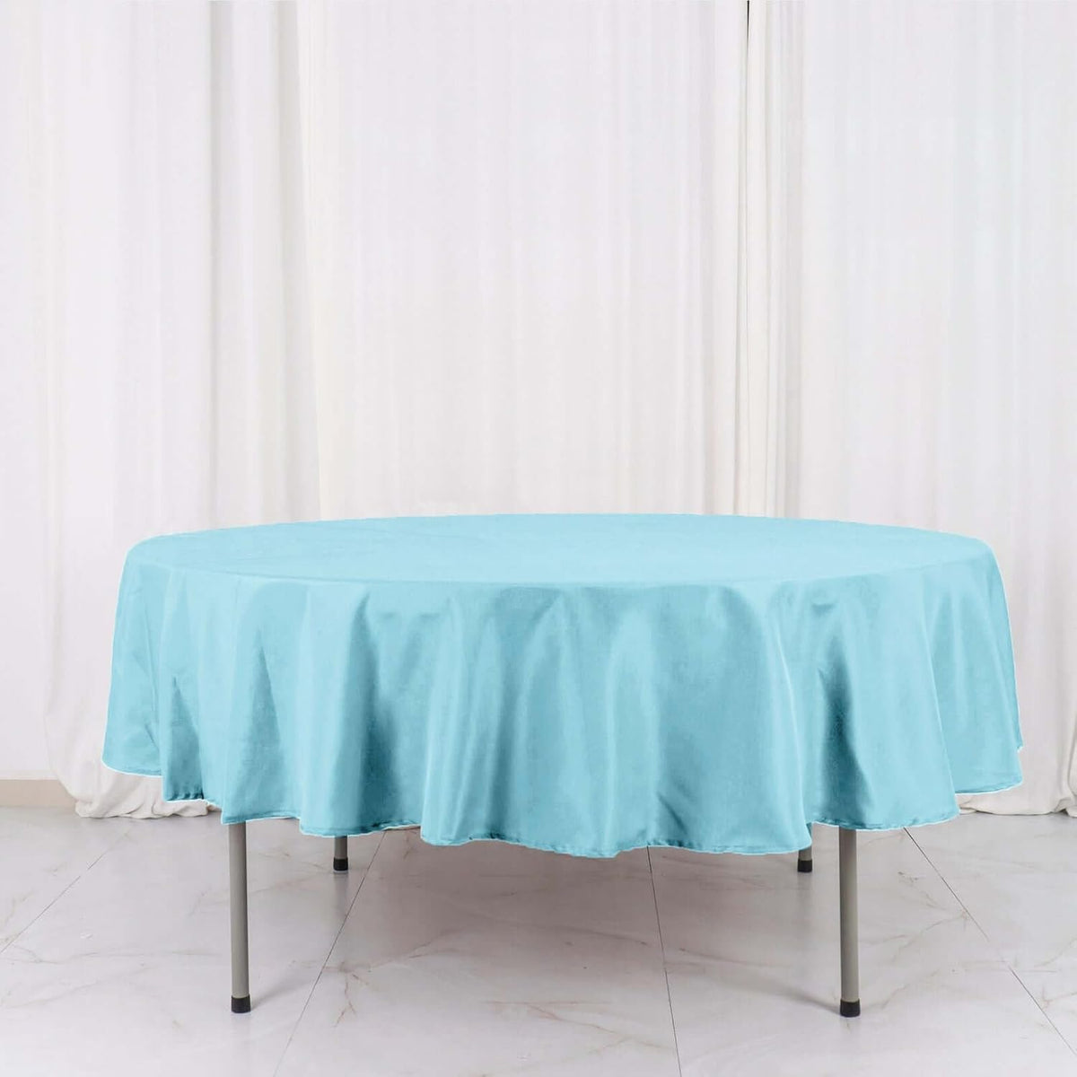 Efavormart Round Tablecloth, 90 Inch Stain & Wrinkle Resistant Washable Table Cloth, Decorative