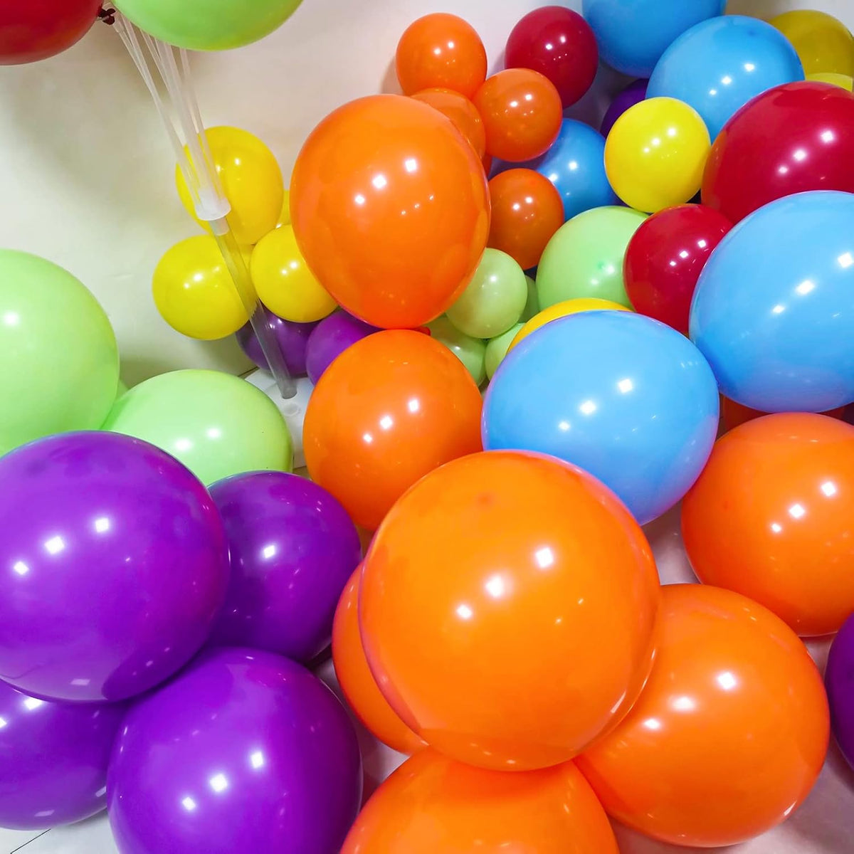KAWKALSH Orange Balloon Arch Kit 111Pcs 18 12 5 Inch Latex Party Balloons Garland for Birthday Baby