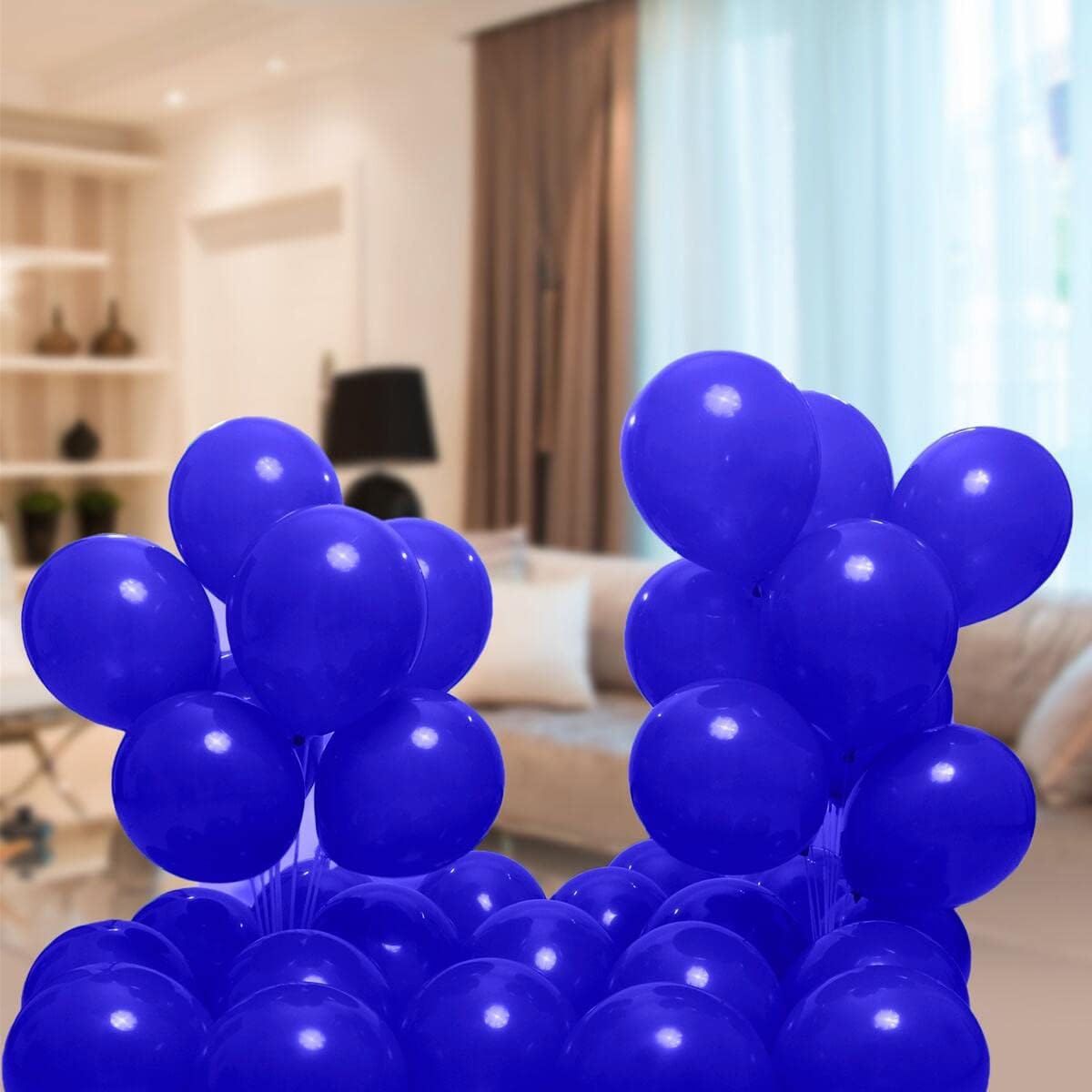 300 Pack Royal Blue Balloons 12 inch Blue Latex Party Balloon Bulk for Various Party Events